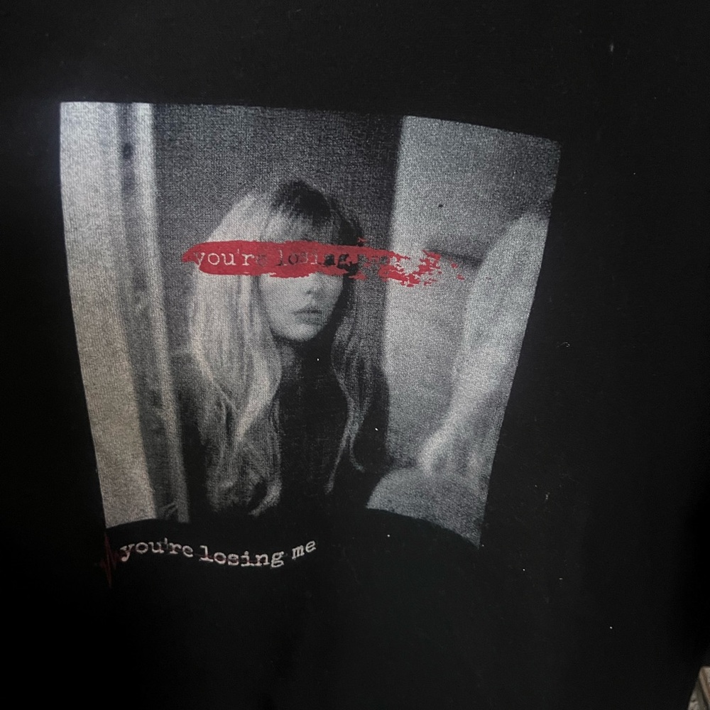 Black Graphic Sweater Taylor Swift inspired